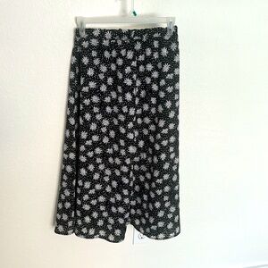 Suzanne Betro Floral Elastic Waist Maxi Skirt